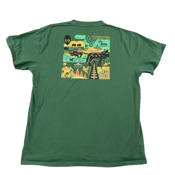 Parks Project Other - Parks Project Yellowstone T-Shirt Mens XL Green National Park Tee